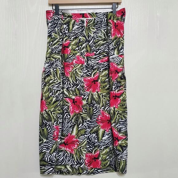 Torrid Strapless Dress Floral Print Animal Print Mini Party Summer Cocktail 26 - Picture 3 of 7